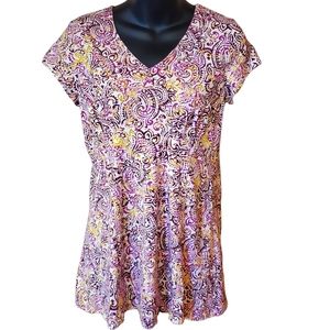 NWOT Sahalie paisley shirt. Size small